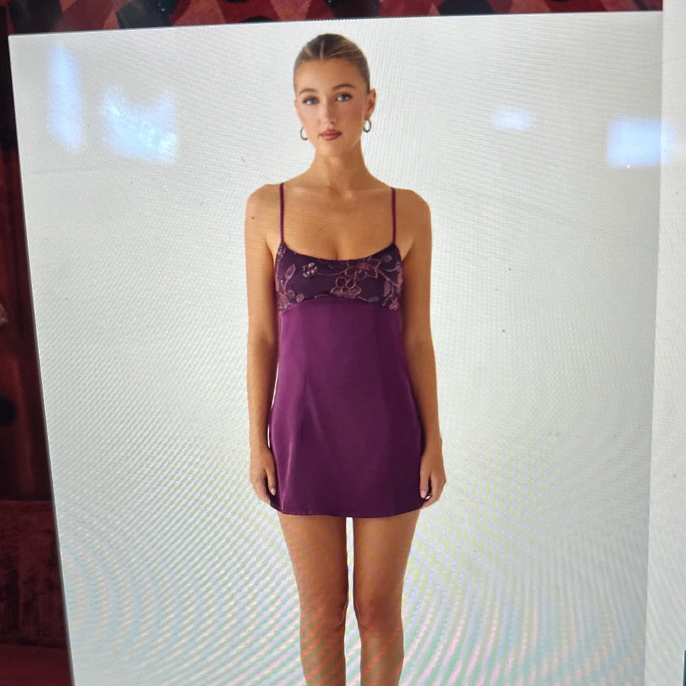 Peppermayo Formal Zion Beaded Minidress